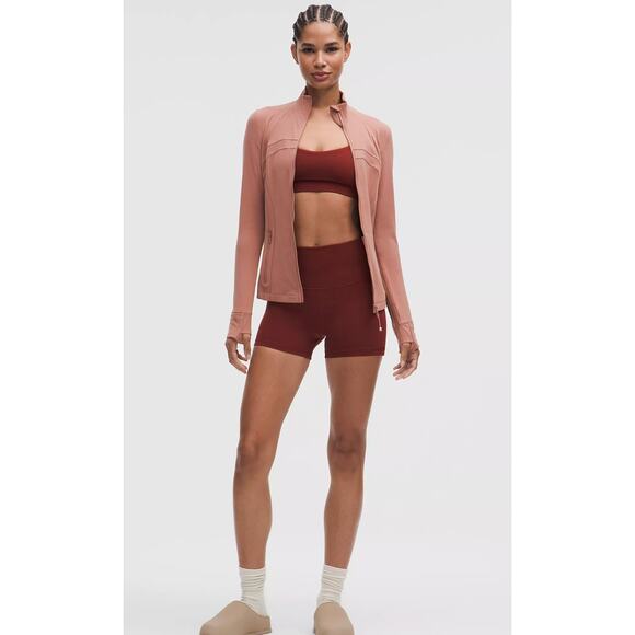 Lululemon Define Jacket Nulu Size 6 NWT Red Clay - Picture 2 of 6